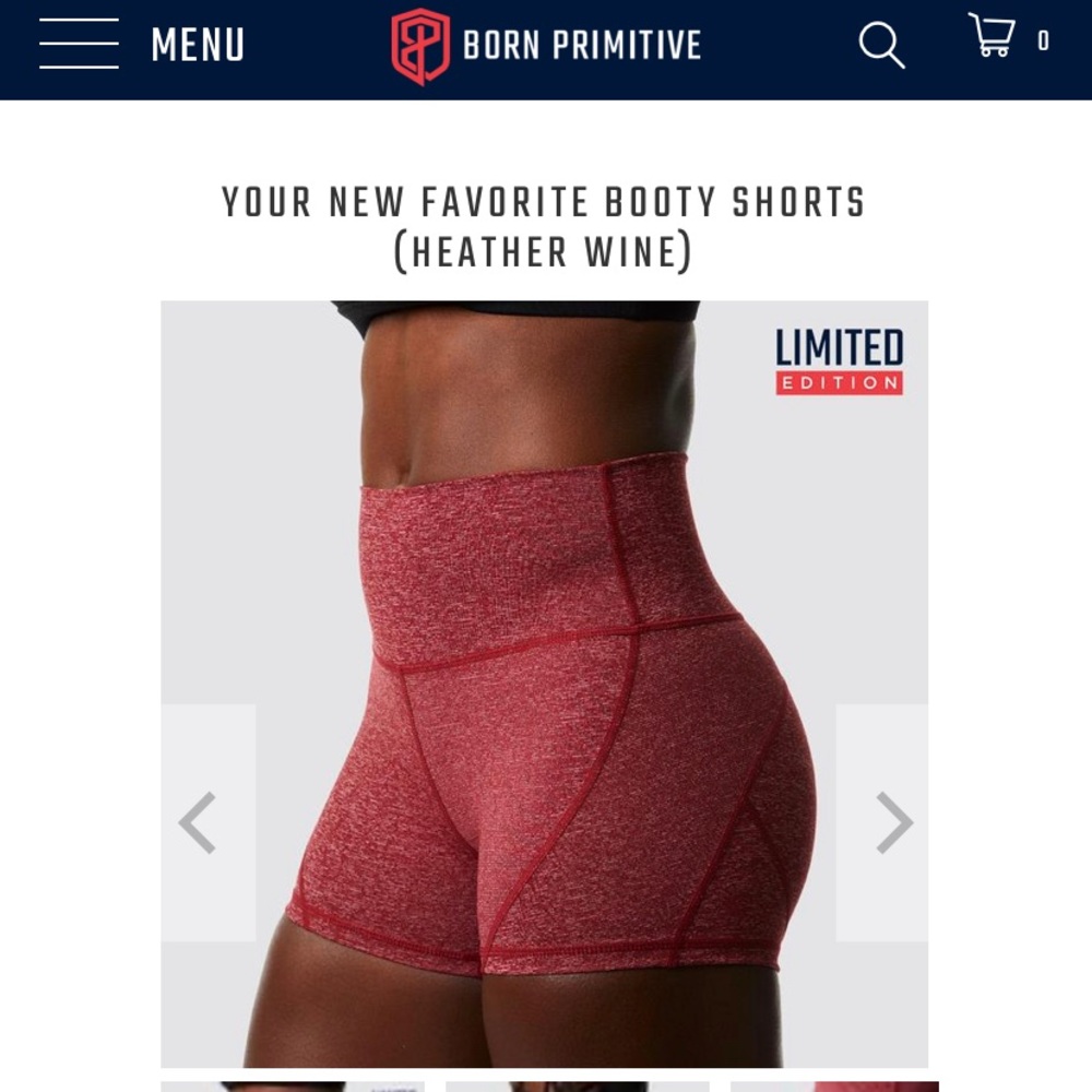 Born Primitive booty shorts